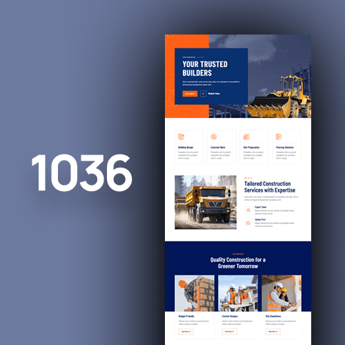 one page website afb
