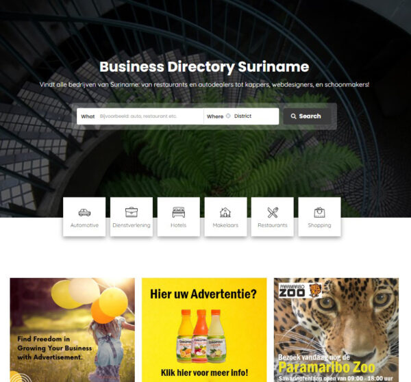 bds uitgelicht Business Directory Suriname – Online bedrijvengids